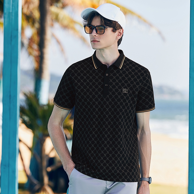 柒牌这件polo衫，我穿出了不一样的感觉！