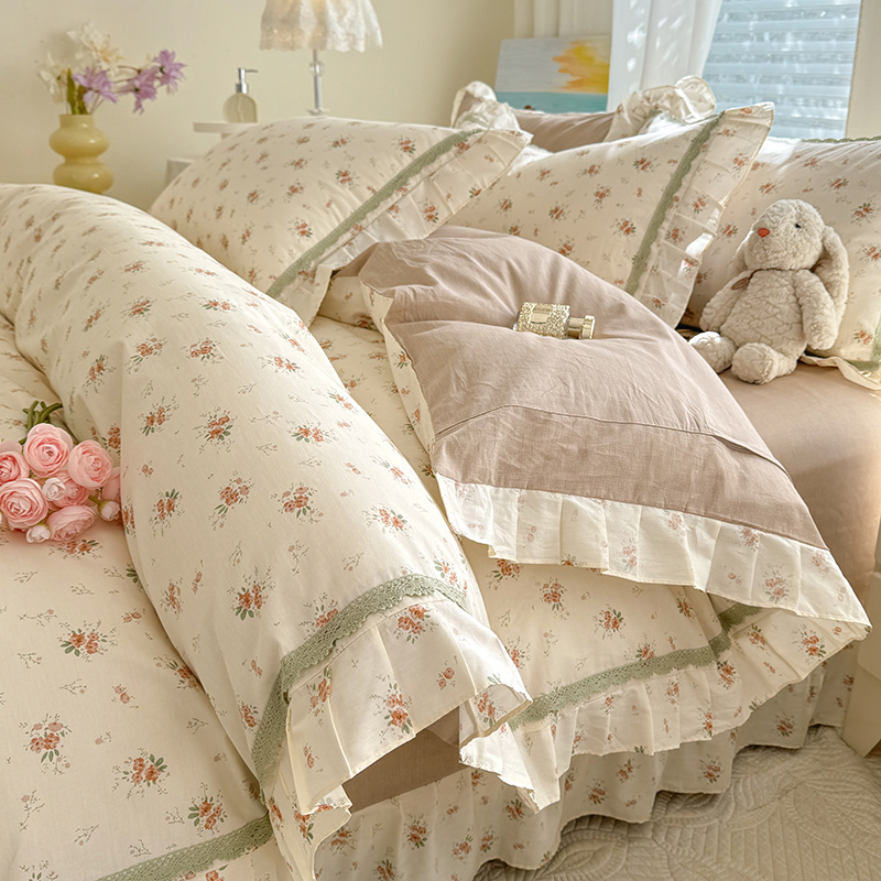 睡在花海里！MACT 2025新款公主风四件套，1498元值不值？