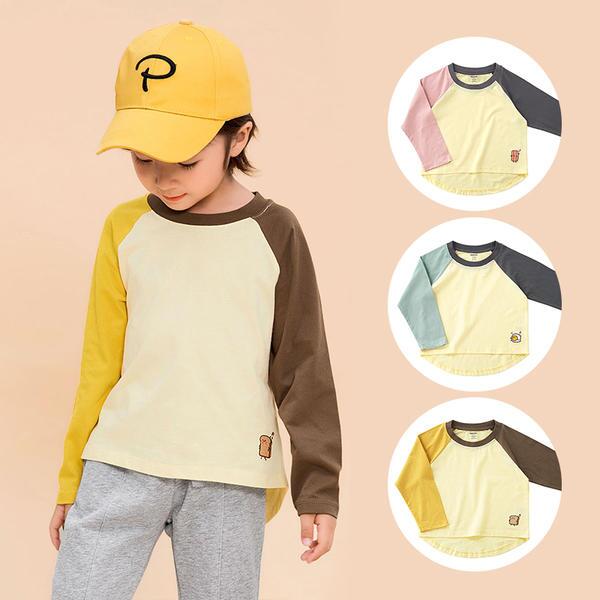 宝妈必入！minizone拼色T恤，宝宝穿出潮范儿！