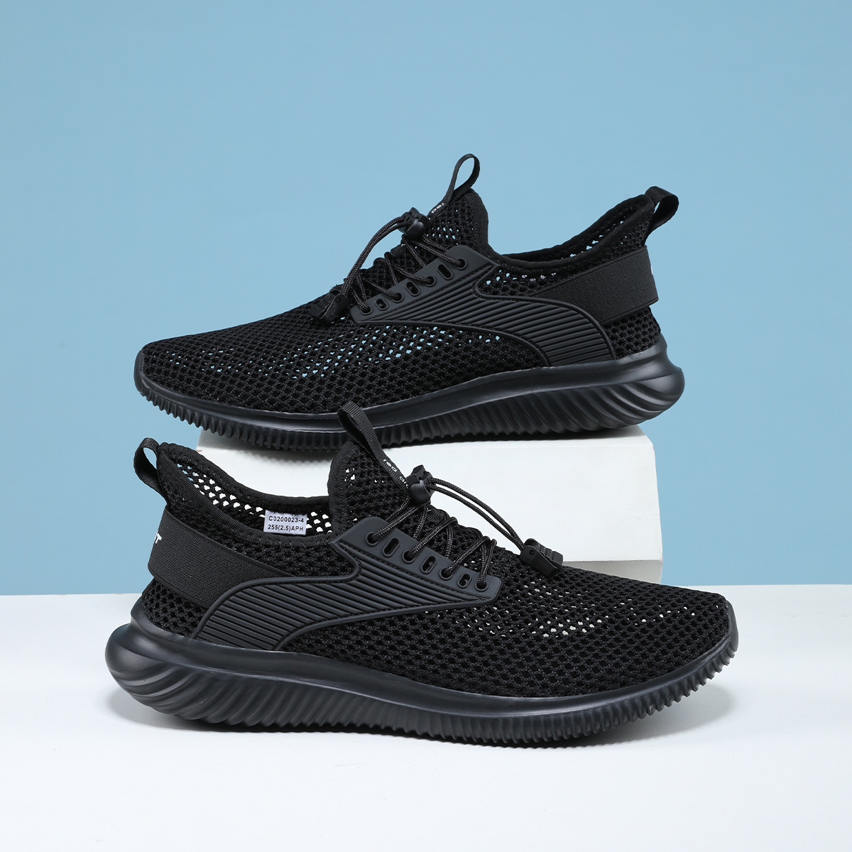 红蜻蜓飞织网面运动鞋，夏天穿它透气到飞起！