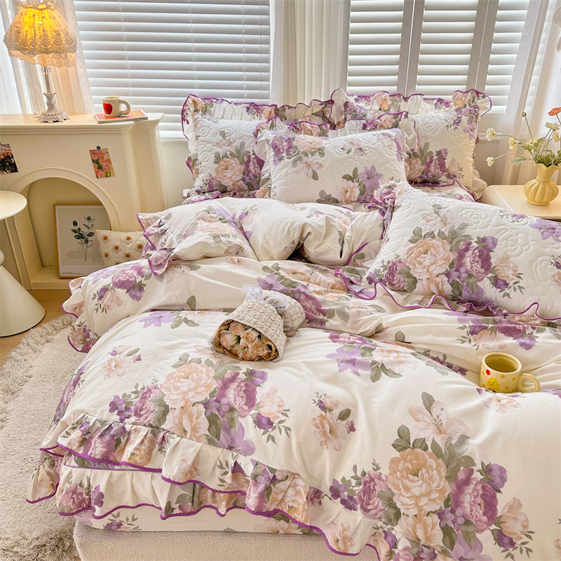 MACT四季通用全棉床裙四件套：公主梦还是智商税？