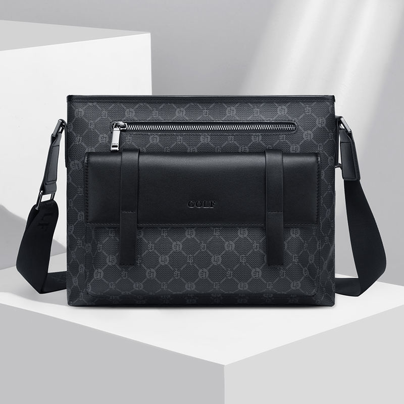 男生通勤必备！这个高尔夫单肩包也太能装了吧！