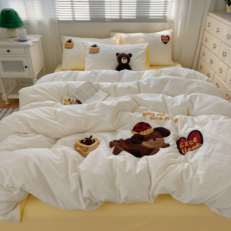 逸茉卡通纯棉四件套：1498元买了个寂寞？