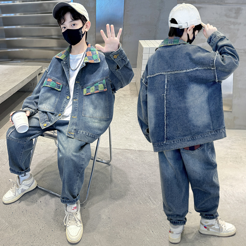 Camkids 2026新款牛仔套装：帅气男孩的春季运动潮搭，真实体验分享！
