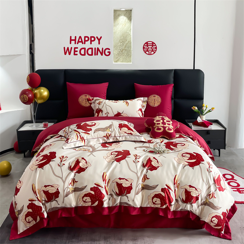 新婚之夜，这床四件套让我又爱又恨