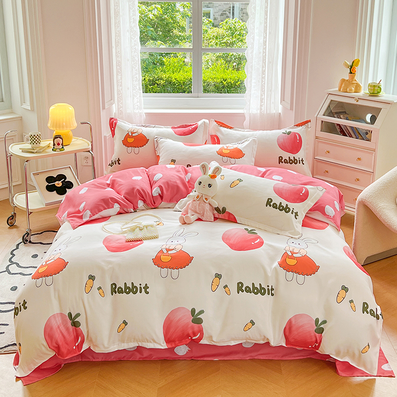 植物羊绒四件套：睡进云朵里的极致体验！