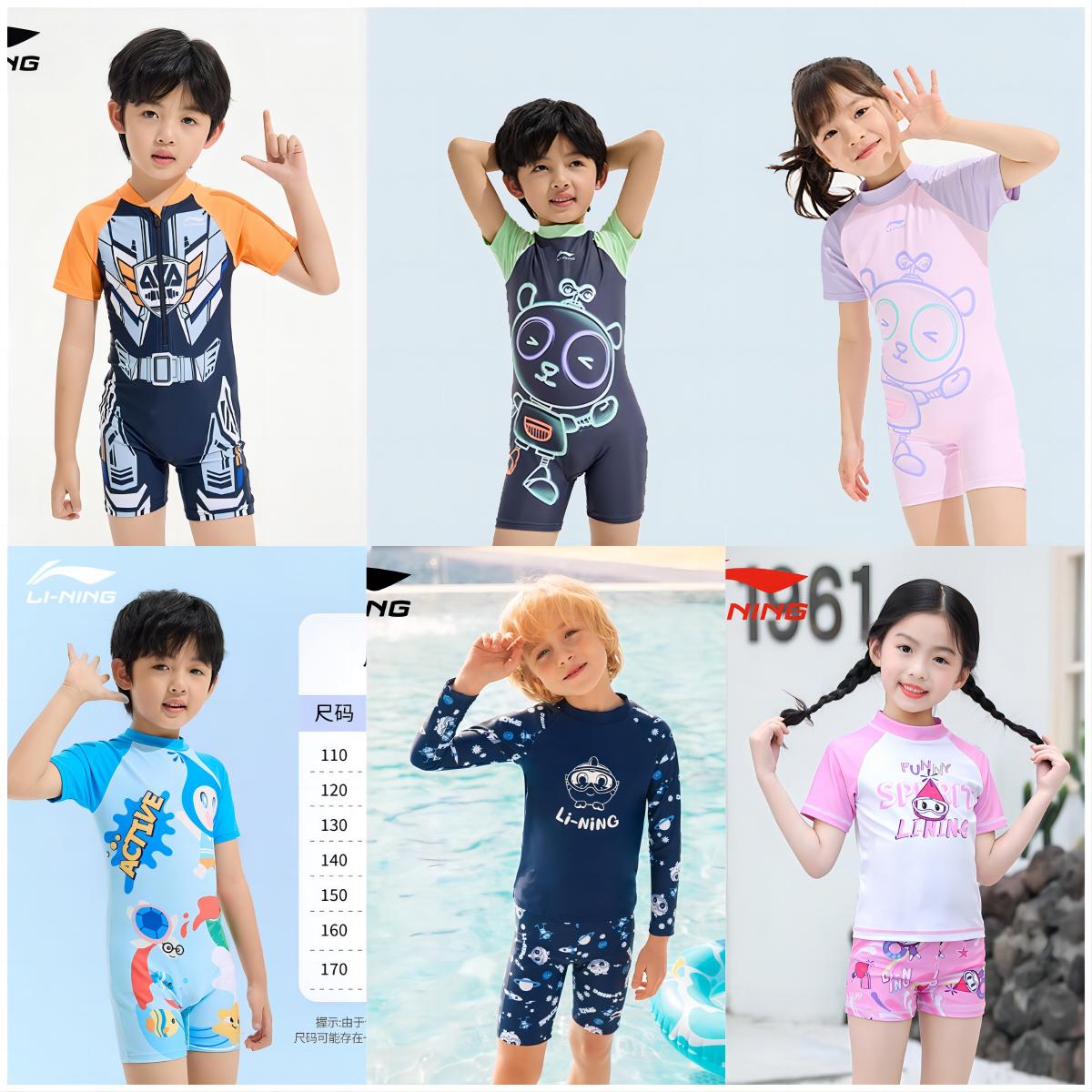 男宝泳装测评 | 李宁新款连体泳衣，专业又帅气！