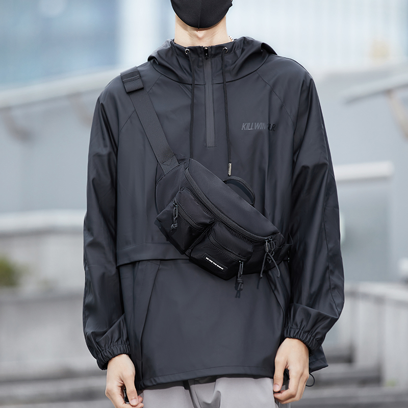 男生必备！木村耀司斜挎小包，骑行出街两不误