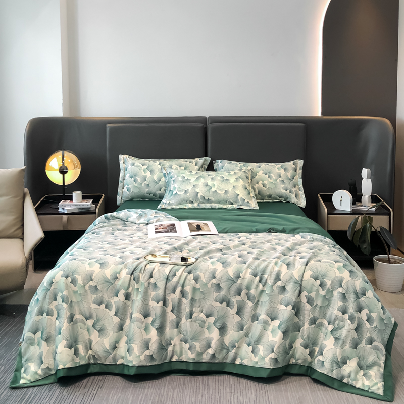 艾桐柔丝棉空调被四件套，夏日清凉必备！