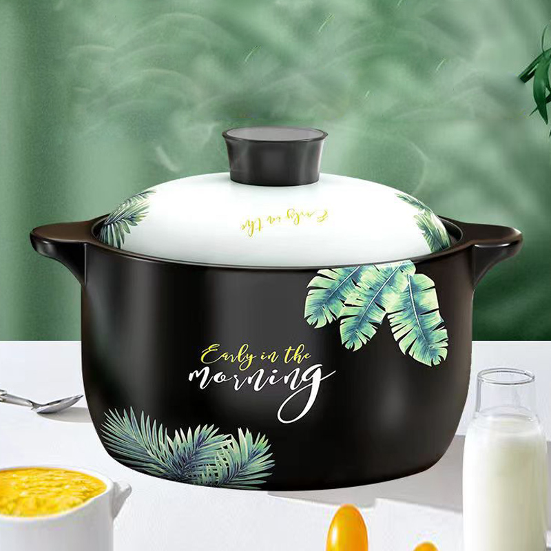 🔥2升砂锅煲实测！明火干烧不裂，我家的韩式炖锅新宠！