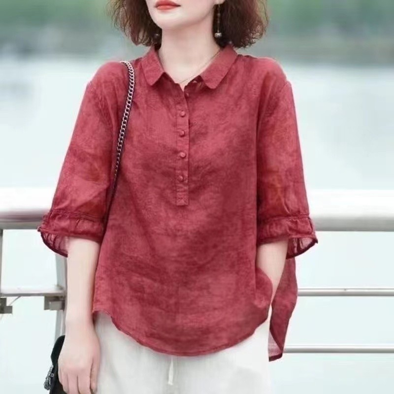 母亲节送礼新思路！寻蔻年华绵绸套装，让妈妈优雅又舒适