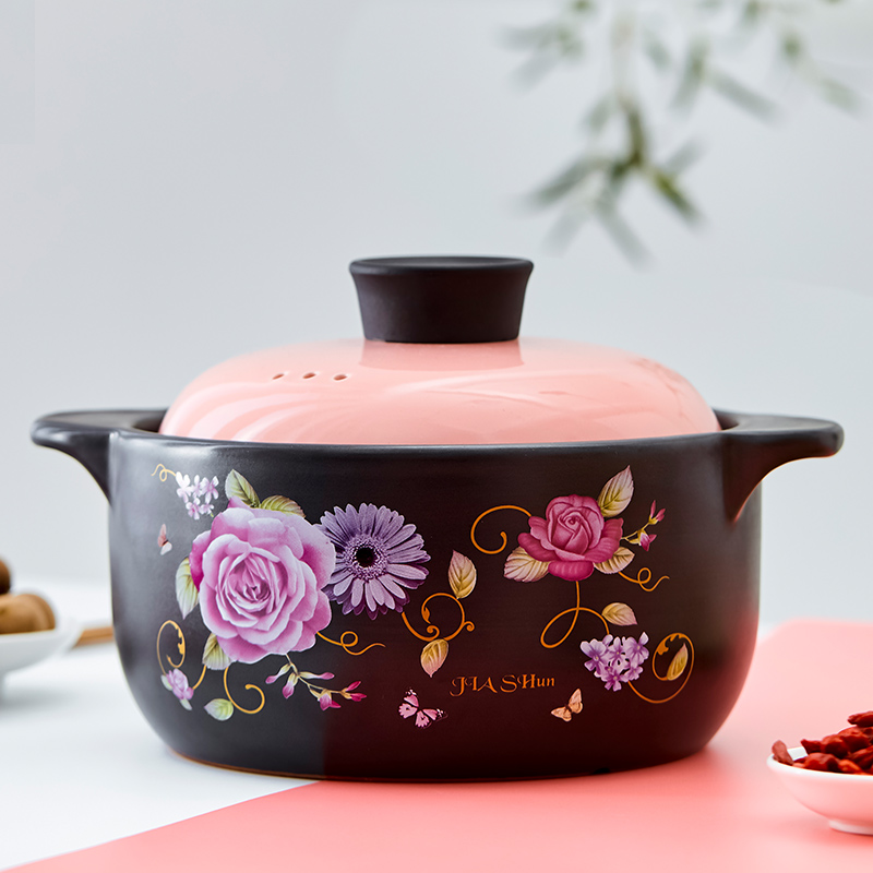 韩式砂锅界的黑马！嘉顺2L陶瓷煲，三人食的温暖守护神🔥