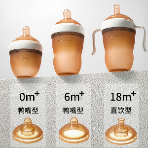 科巢Scoornest婴儿硅胶奶瓶：柔软守护，新手爸妈的安心之选