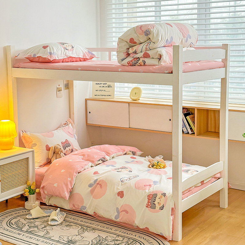 开学季宿舍三件套，艾桐全棉体验：舒适到不想起床