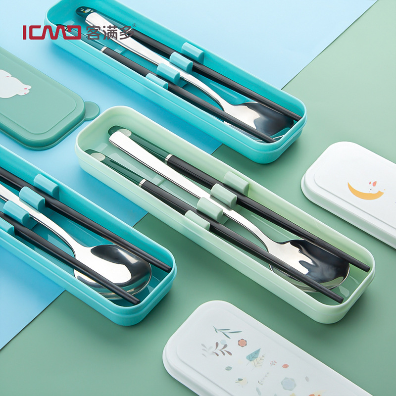 客满多便携餐具套装，上班族和学生党的出行必备神器！